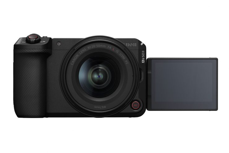 13 EOS R6 V front RF 20 50mm f4L IS USM PZ