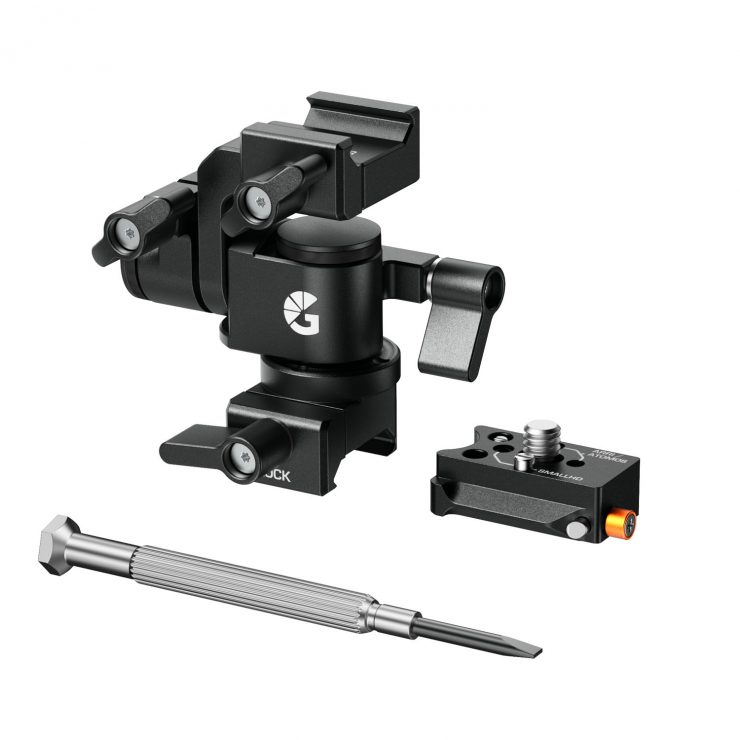 B3001 0112 Monitor Mount for SmallHD Cine 5 QR Kit NATO Top NATO Base 01