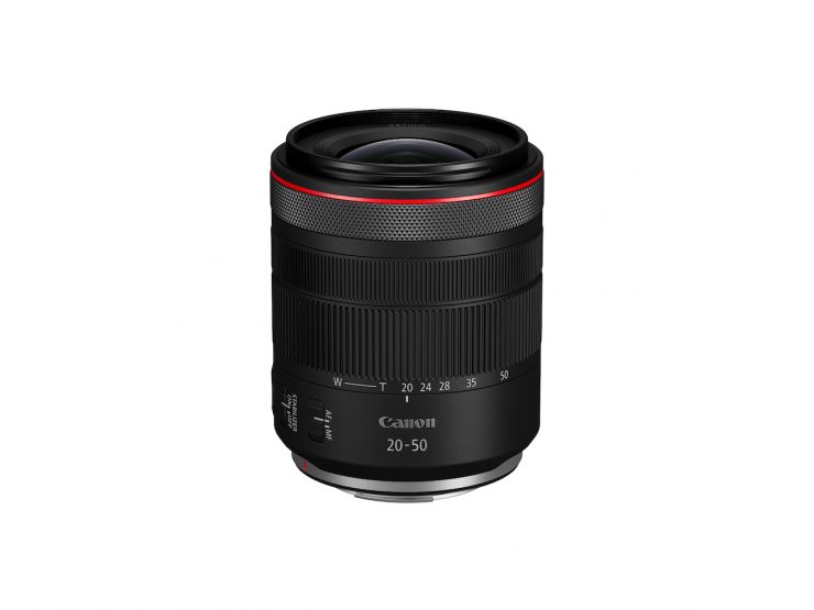 RF 20 50mm f4L IS USM PZ Slant