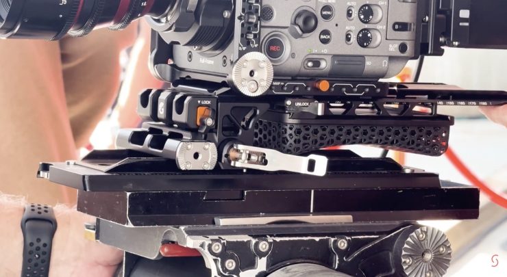Bright Tangerine ARRI Locking Shoulder Pad 1