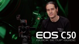 Canon EOS C50 Quick Setup Guide