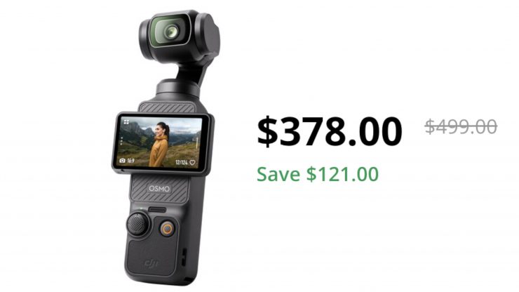 DJI Osmo Pocket 3 on sale for 8 USD