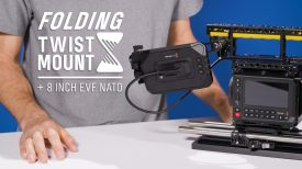Folding TWIST Mount EVF System and 8 inch NATO Rail