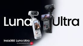 Meet Insta360 Luna Ultra Flagship dual lens 8K gimbal camera