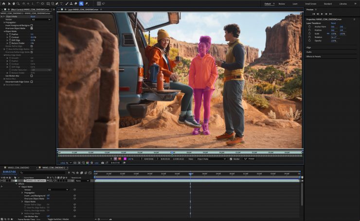 Object Matte in After Effects