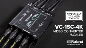 Roland VC 1SC 4K Video Converter and Scaler Everything You Need to Know