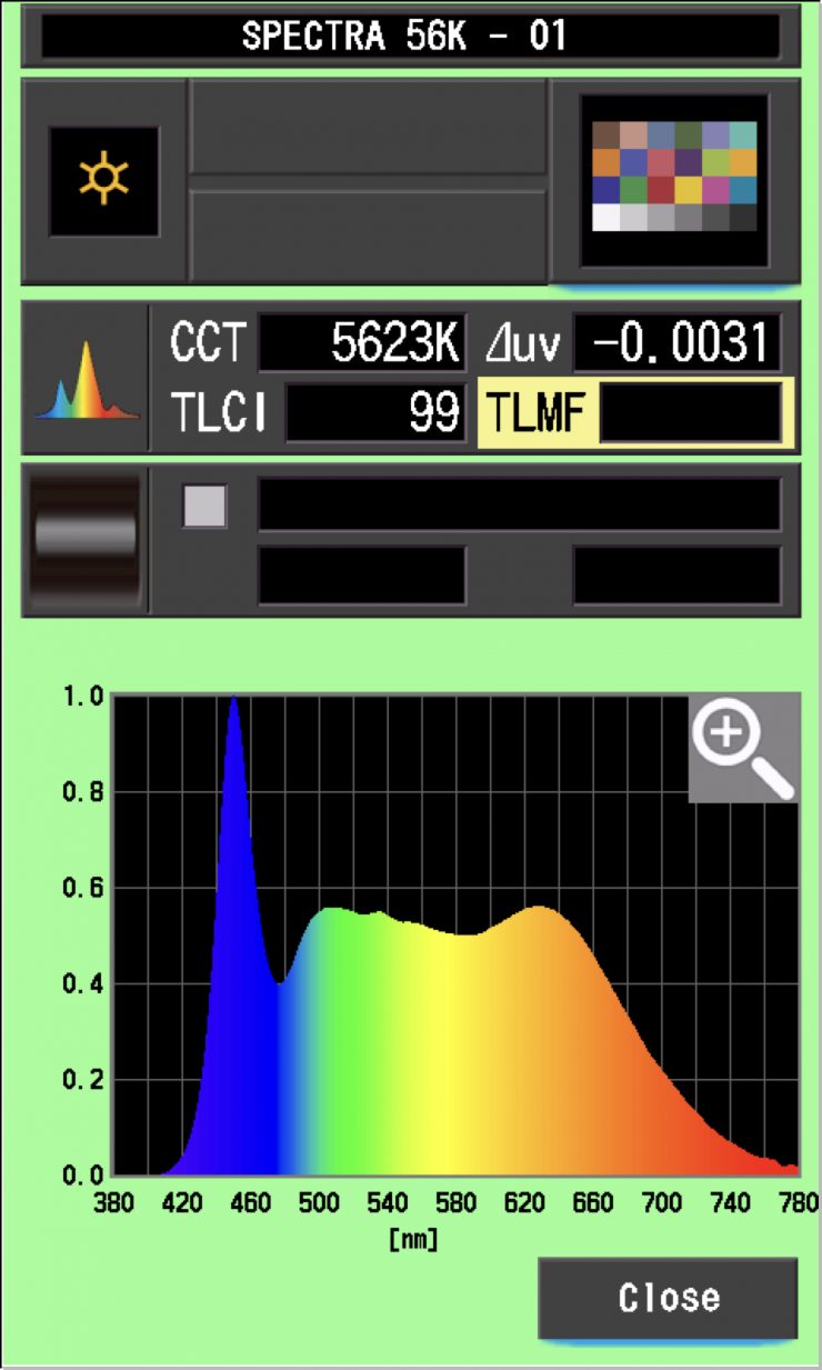 TLCI 56K Spectra