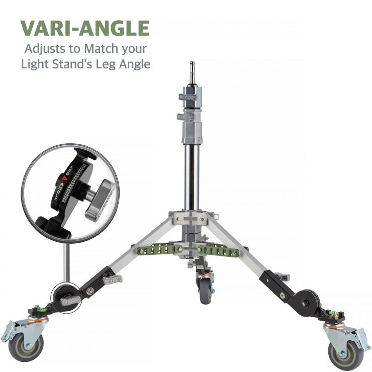 Impact KEYGRIP Pro Vari Angle 422 Caster Set for 122 Legs