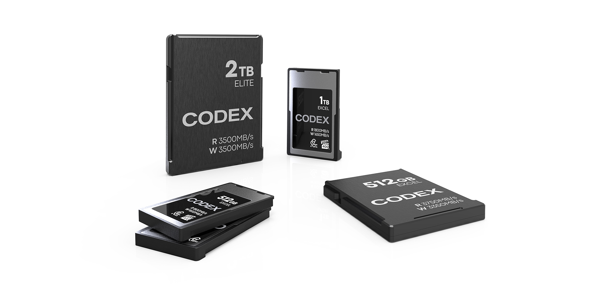 CODEX CFexpress Card range