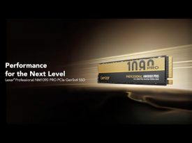 Lexar® Professional NM1090 PRO PCIe 5 0 NVMe M 2 2280 SSD