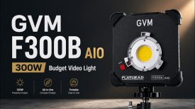 The New 300W Budget Video Light Is Here GVM F300B AIO Pre Launch Preview