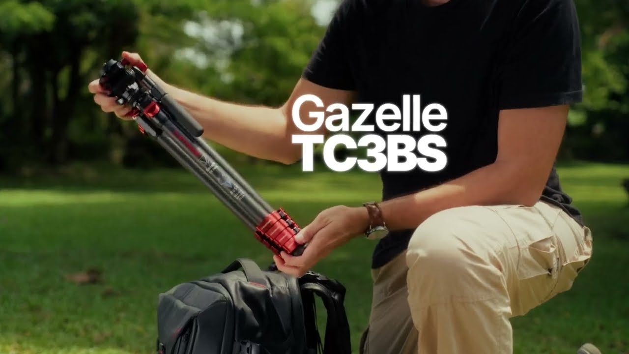 iFootage Gazelle TC3BS Tripod & Komodo K3S Head Bundle