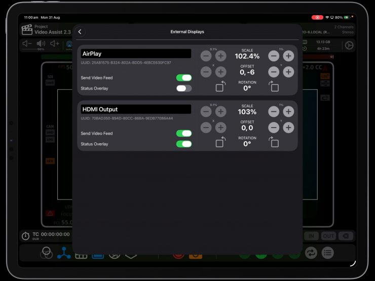 07 VideoAssist ExternalDisplayManagement