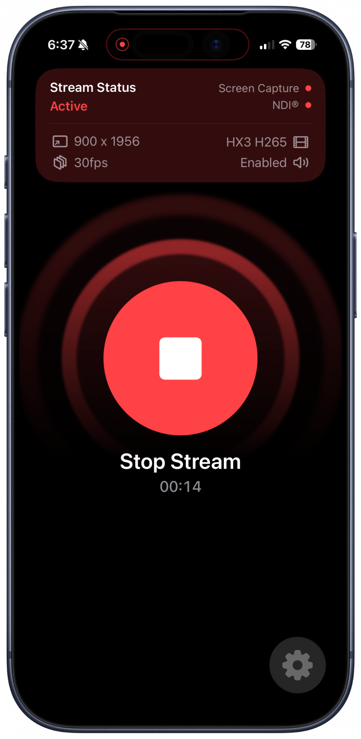 12 ScreenStream Broadcast