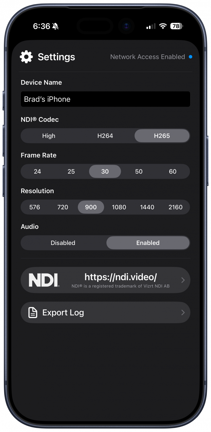 13 ScreenStream Options