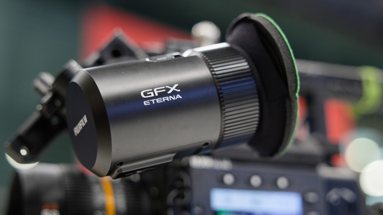 Fujifilm VF-GFXC2: The GFX ETERNA 55's EVF, Final Design Shown at IBC 2026
