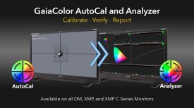 GaiaColor AutoCal Analyzer Available for XMP XMP C DM Series