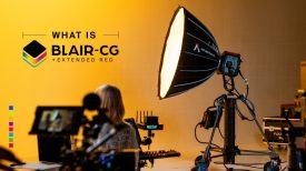 How does Aputure Solve the WhiteColor LED Spectrum BLAIR CG with Extended Red