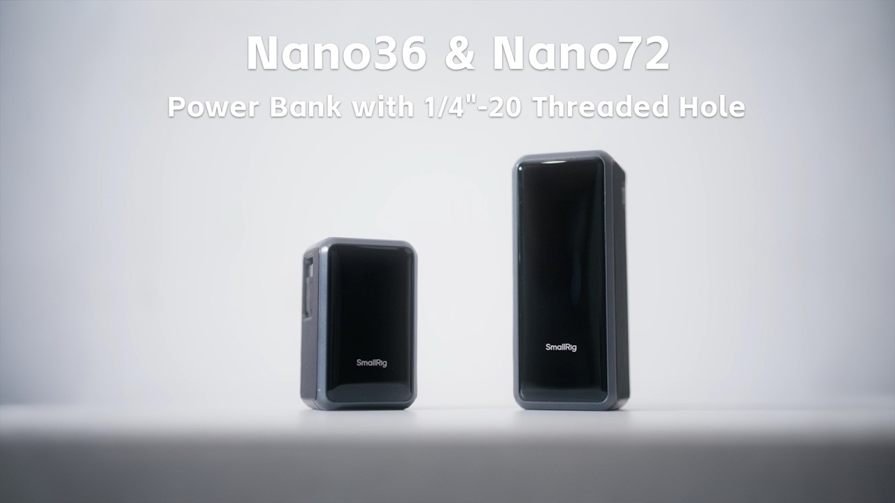 SmallRig Nano36 & Nano72 Power Banks