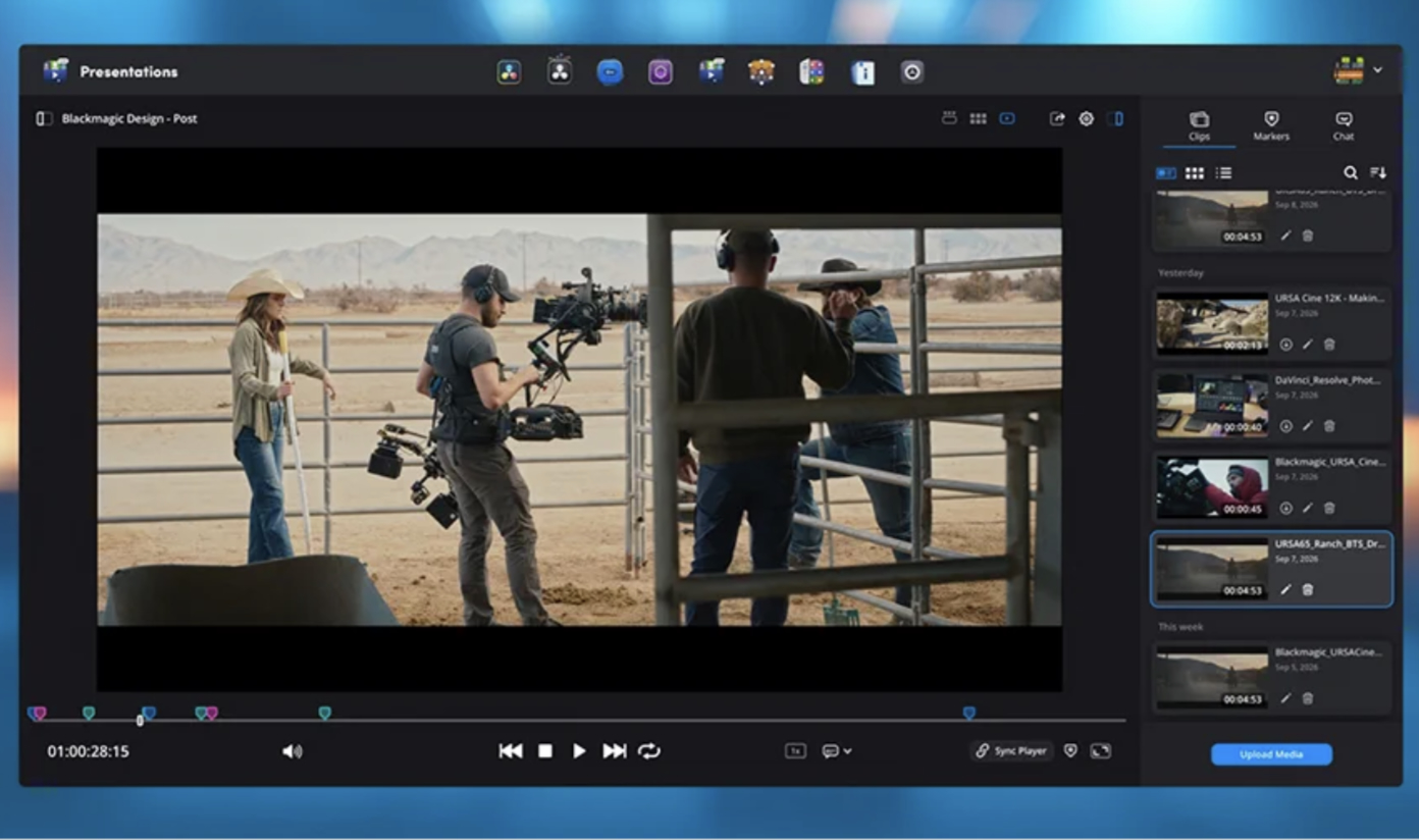Blackmagic Design Releases Blackmagic Cloud Update