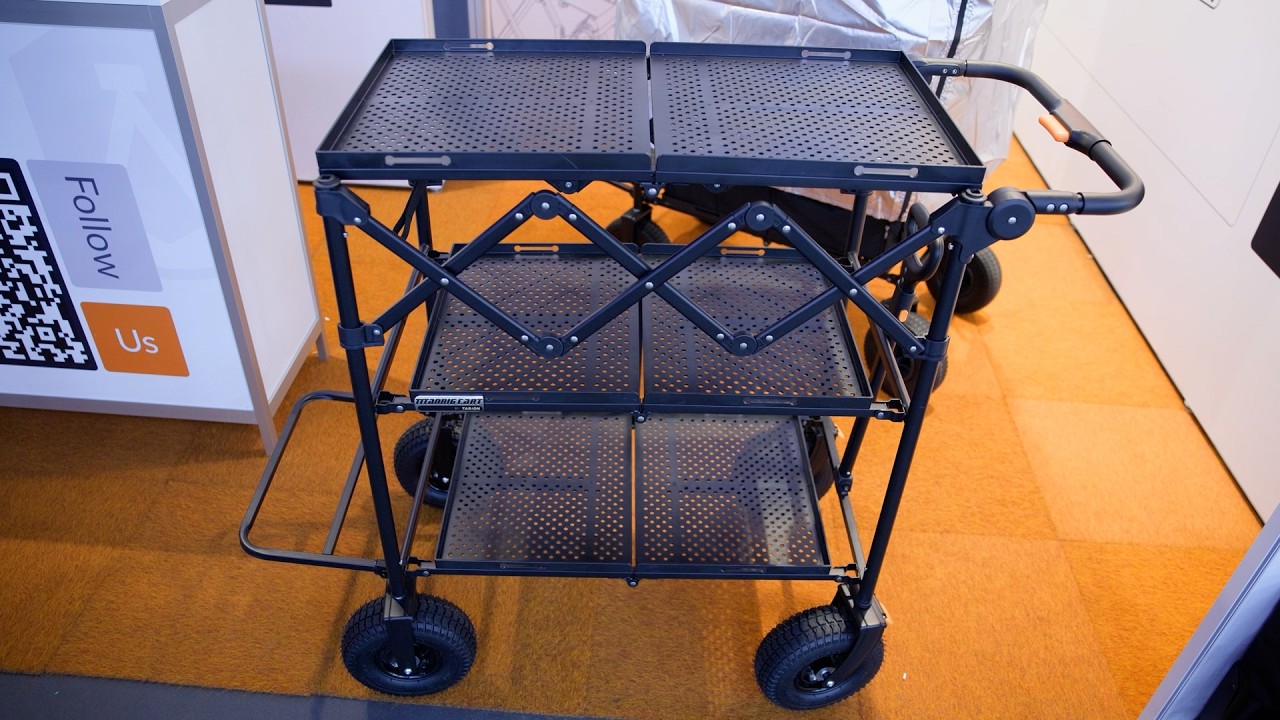 Tarion TitanRig Cart Pro: A Fold-Flat Production Cart Shown at IBC 2026