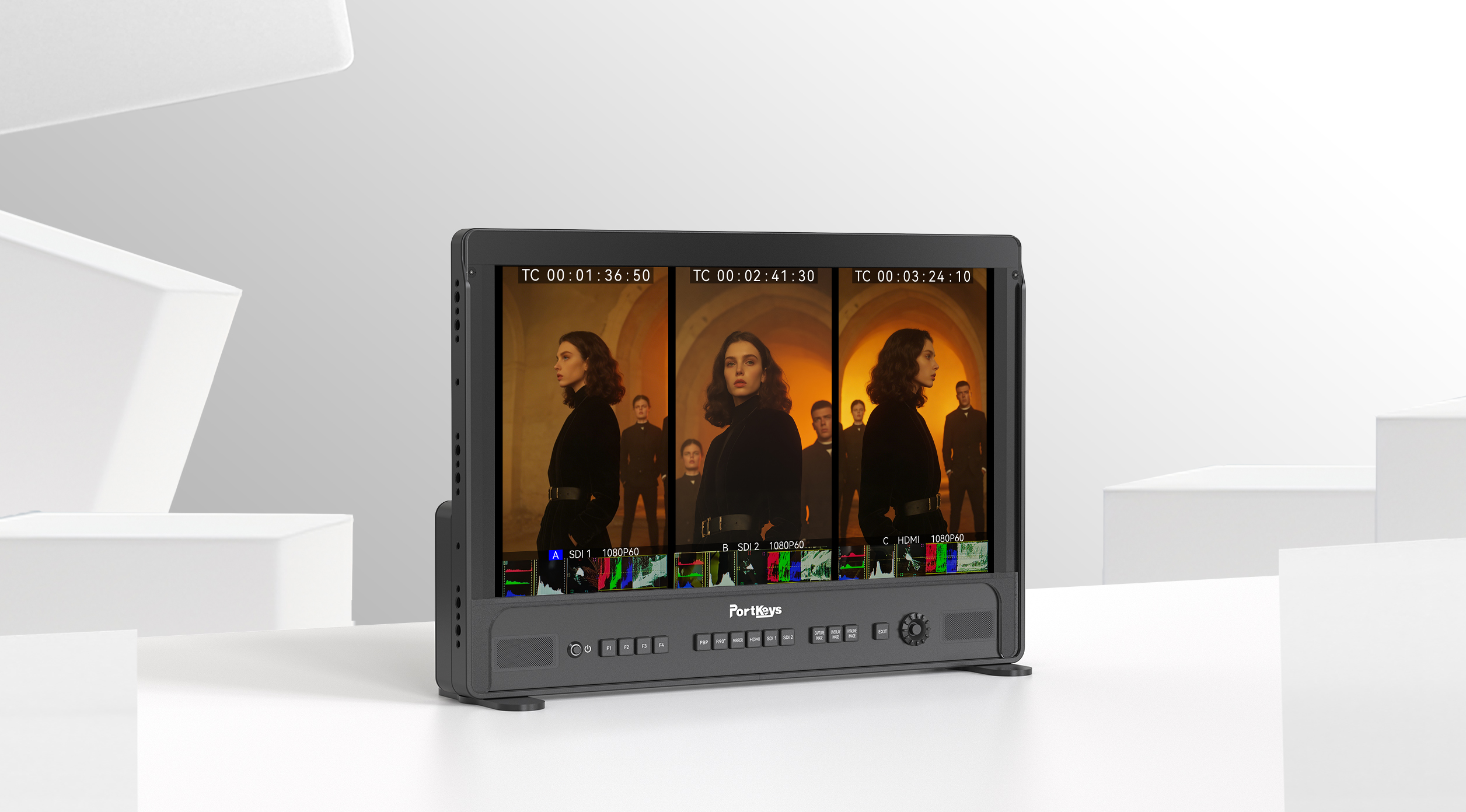 Portkeys MT22DS II Heavy-Duty 21.5-inch Production Monitor First