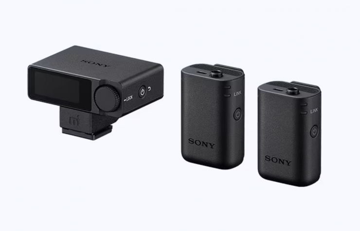 Sony ECM-W5 Wireless Microphone System with Audio Recording - Newsshooter