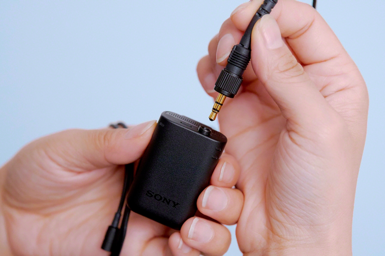 Подключение Sony ECM-W5 к смартфону