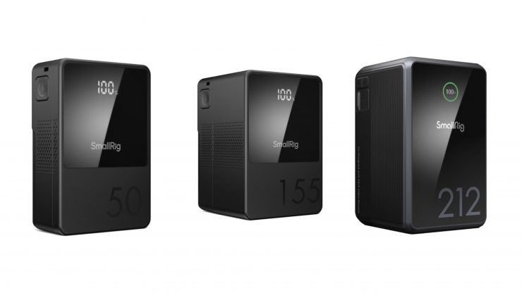 Save up to $200 USD on SmallRig Mini V-Mount Batteries